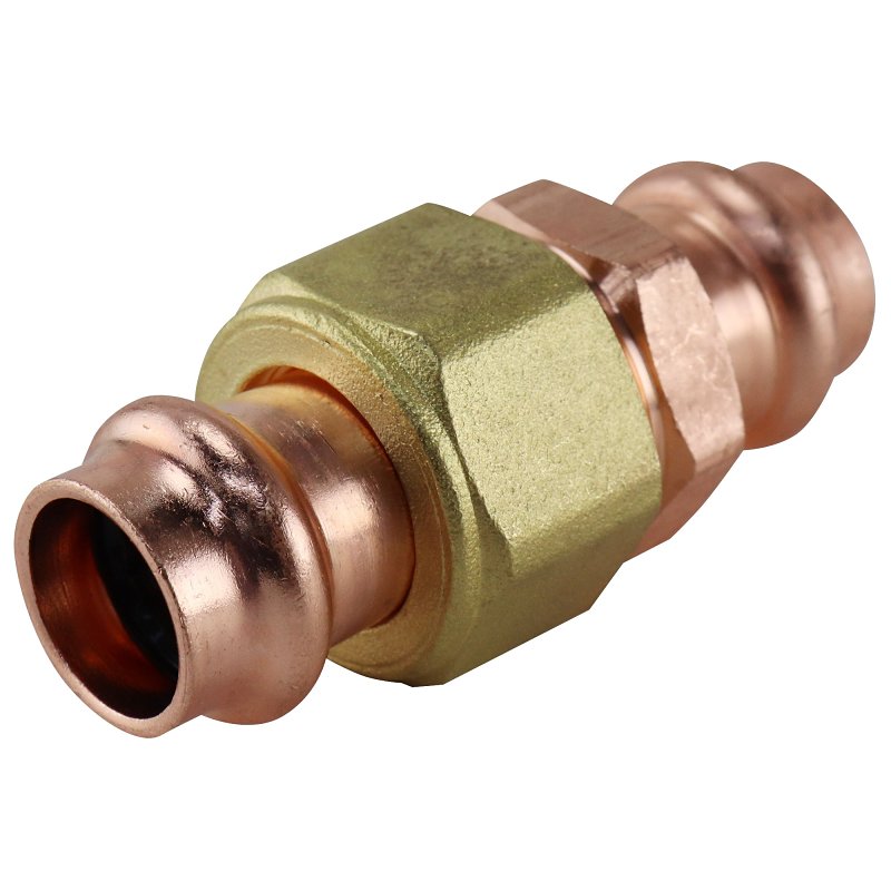 Apollo XPRU12 Union, 1/2 in, Press Fit, Copper, 300 psi Pressure