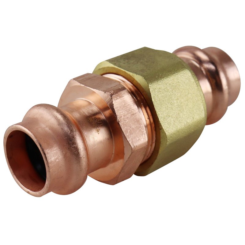 Apollo XPRU12 Union, 1/2 in, Press Fit, Copper, 300 psi Pressure