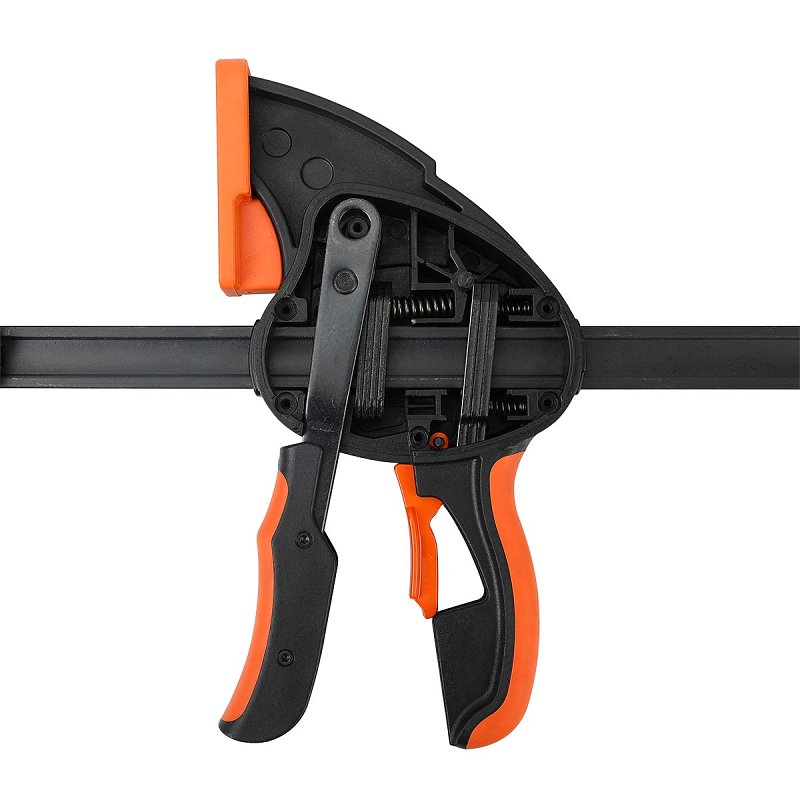 Pony E-Z HOLD Series 33736 Heavy-Duty Expandable Bar Clamp, 600 lb, 36 in Max Opening Size, 3-5/8 in D Throat