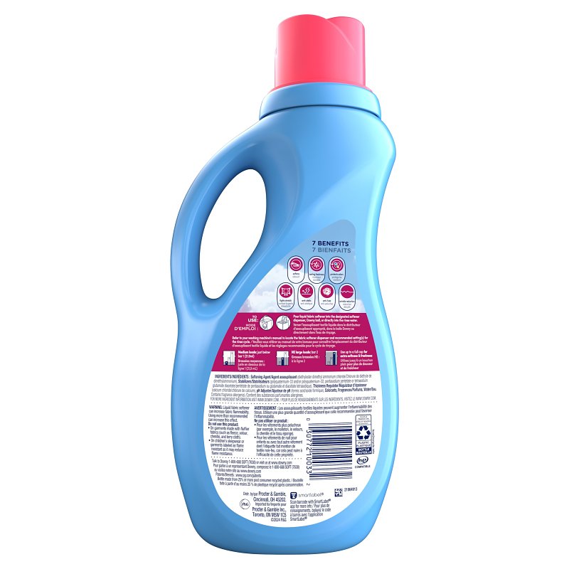 Downy 10033 Fabric Conditioner, 44 oz, Liquid, April Fresh