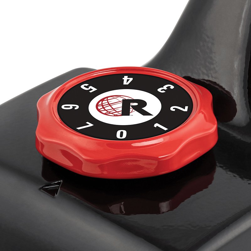 Roberts 10-410 Adjustable Knee Kicker, Aluminum, Black