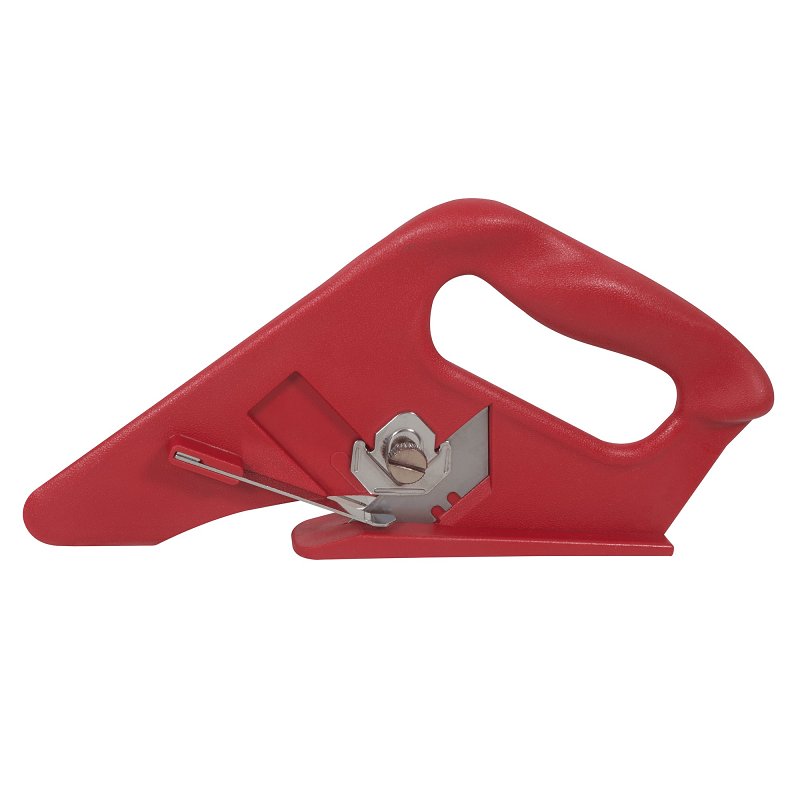 Roberts 10-154-3 Universal Seam Cutter, Slotted Blade, Steel Blade, Red Handle