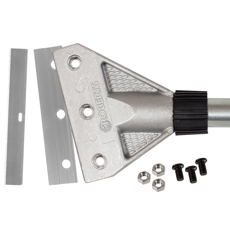 4" Pro Floor and Wall Scraper with 18" Handle