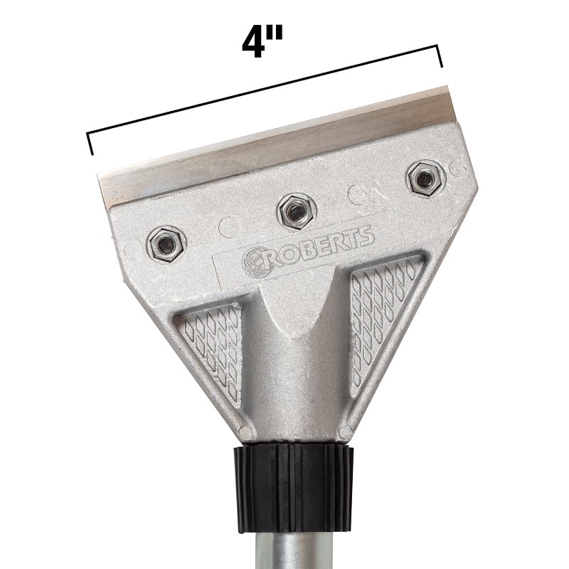4" Pro Floor and Wall Scraper with 18" Handle