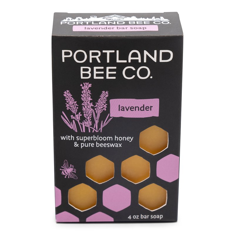 Portland Bee Balm 136 Soap, Bar, Lavender, 4 oz