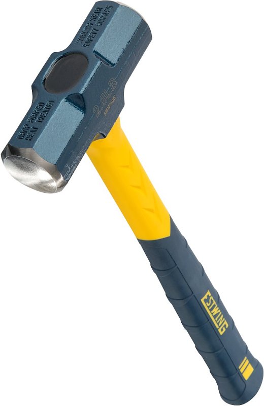 Estwing MRF40E Hammer, 40 oz Head, Smooth Face Head, Steel Head, 14 in OAL