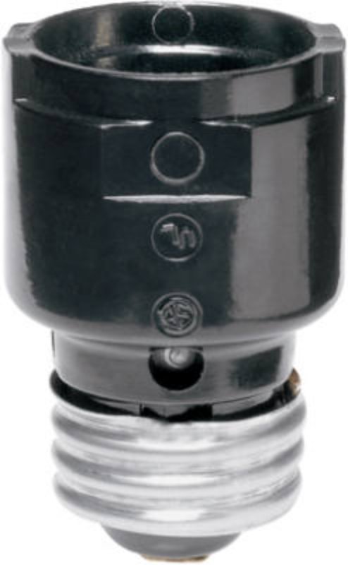 Legrand 004-2006 Light Socket Extender, Black