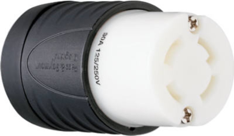 Legrand Turnlok L1430CCCV3 Locking Connector, 3 -Pole, 30 A, 125/250 V, IP20, NEMA: NEMA L14-30R