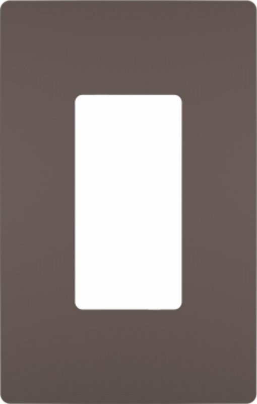 Legrand radiant Series RWP26DBCC6 Wallplate, Screwless, 4.94 in L, 3.15 in W, 1-Gang, Polycarbonate