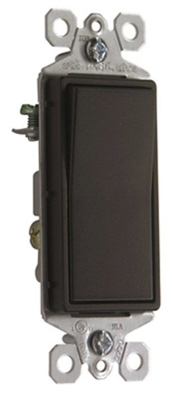 Legrand radiant Series TM873DBCC10 Rocker Switch, 15 A, 120/277 VAC, Screw Terminal