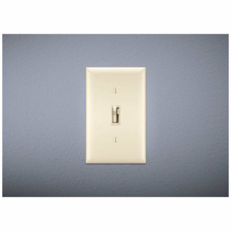 Legrand TSDCL303PLACCV6 Toggle Slide Dimmer, 300 W, CFL, Incandescent, LED Lamp, Light Almond
