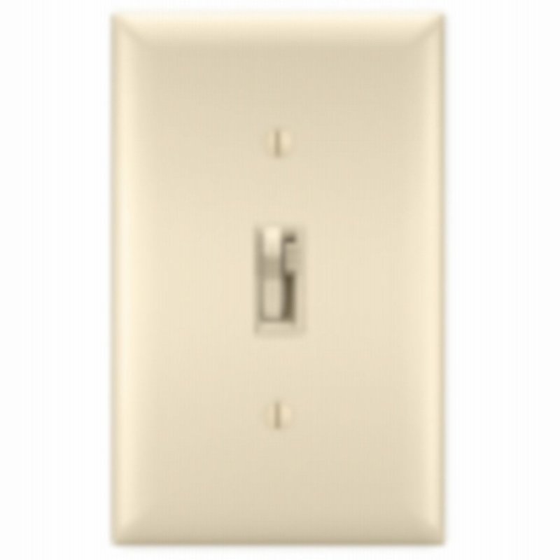 Legrand TSDCL303PLACCV6 Toggle Slide Dimmer, 300 W, CFL, Incandescent, LED Lamp, Light Almond