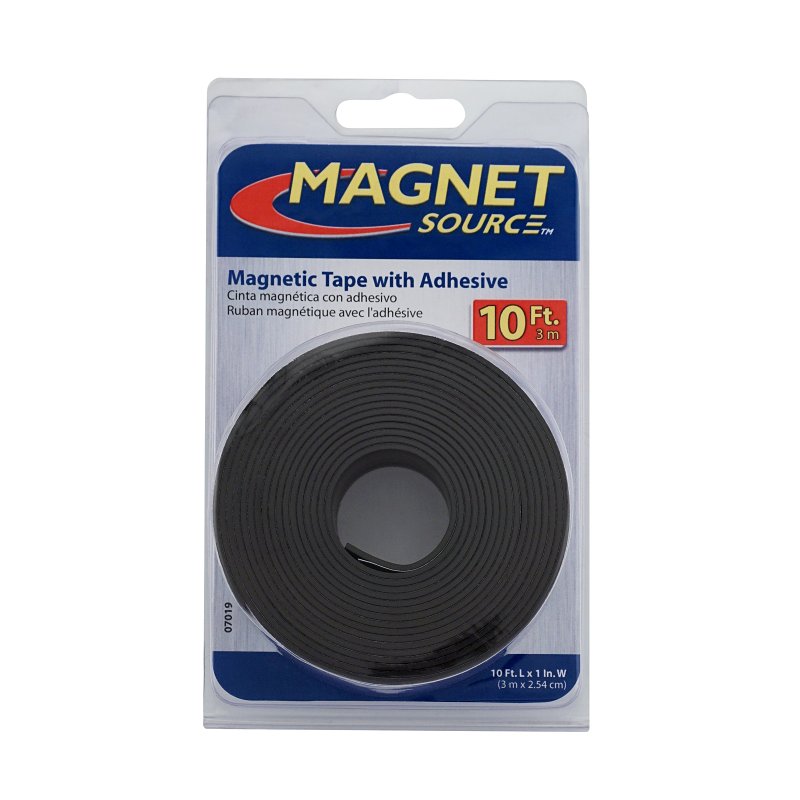 Magnet Source 07019 Magnetic Tape, 10 ft L, 1 in W