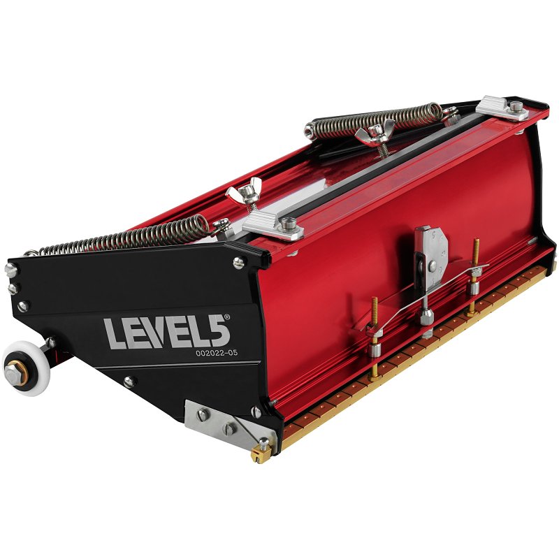 Level5 4-765 Drywall Flat Box, 10 in OAL, Stainless Steel Blade