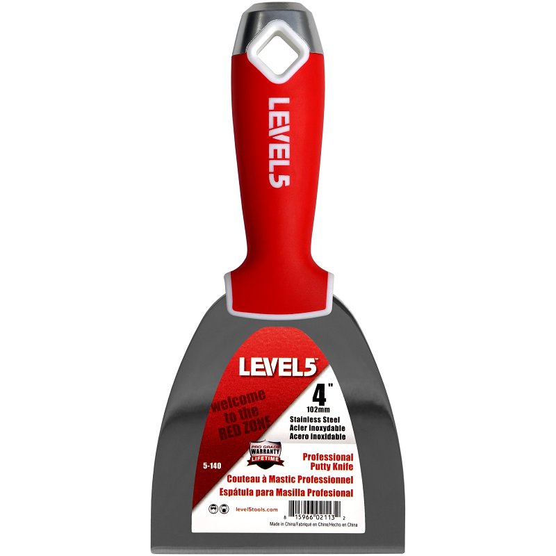 Level5 5-140 Joint Knife, 4 in W Blade, Stainless Steel Blade, Full-Tang Blade, Comfortable, Soft Grip Handle