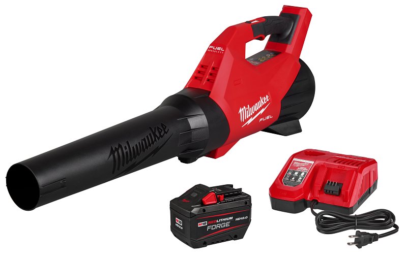 Milwaukee M18 FUEL Series 3017-21HD Blower Kit, Battery Included, 12 Ah, 18 V, Lithium-Ion, 500 cfm Air