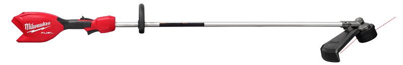 Milwaukee 3046-20 Cordless String Trimmer, Tool Only, 18 V, 3-Speed, 0.08, 0.095 in Dia Line, Over Mold Handle