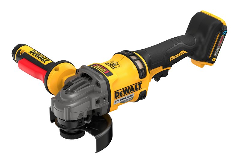 DEWALT MAX XR DCG418SHDB Cordless Detect Grinder, Tool Only, 60 V, 5/8 in-11 Spindle, 4-1/2 to 6 in Dia Wheel
