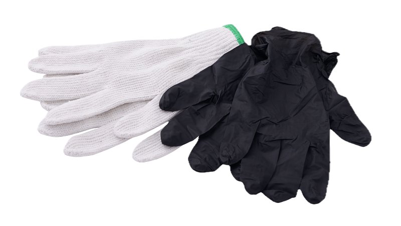 Broil King 90928 Food Prep Glove Set, Cotton/Nitrile