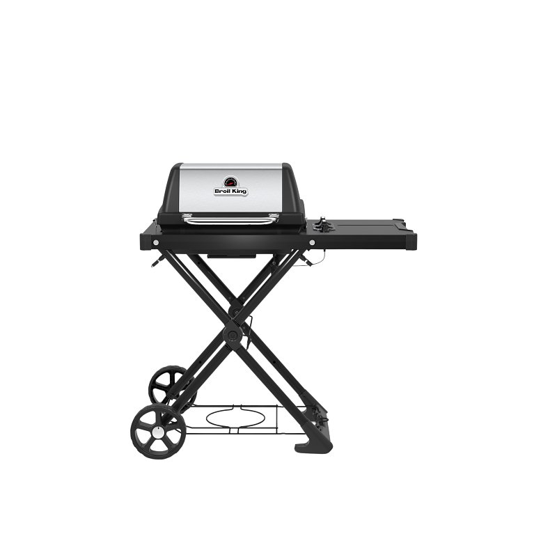 Broil King Porta-chef Series 910854 Gas Grill, 16,000 Btu, Liquid Propane, 2-Burner, 220 sq-in Primary Cooking Surface