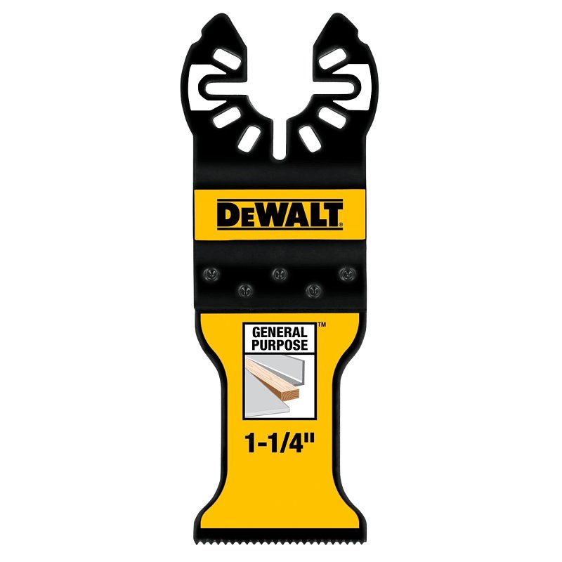 DEWALT DWA4203 Oscillating Blade, 1-1/4 in, HSS