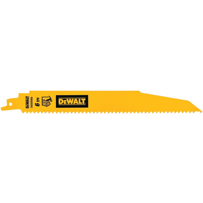 DEWALT DWAR966 Reciprocating Saw Blade, 9 in L