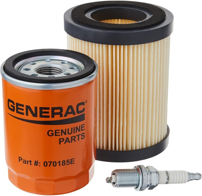 Generac 5662 Generator Maintenance Kit, For: 8 kW 410 cc Air Cooled Engine