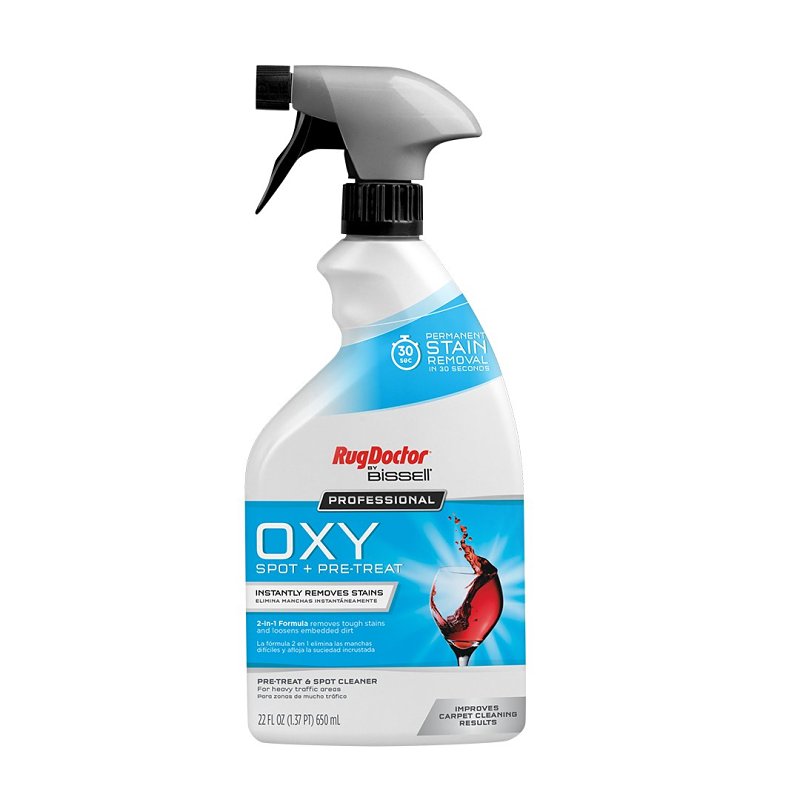 RugDoctor Professional Series 5158 Oxy Spot and Pre-Treat, 22 oz Bottle, Liquid, Medicinal, Clear