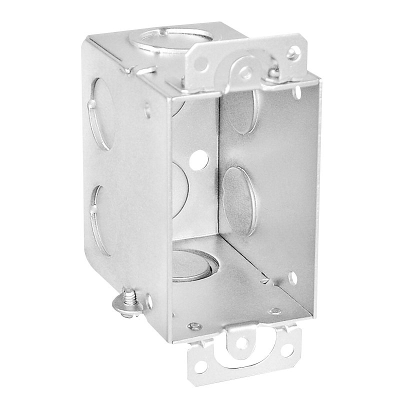 Southwire G602-NOR-UPC Switch Box, 1-Gang, Steel