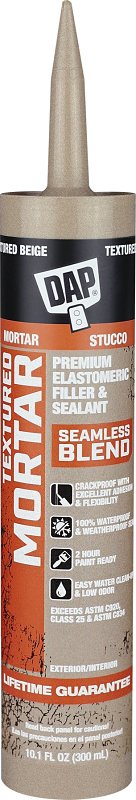 DAP 7079810081 Filler and Sealant, Beige, Paste, 10.1 fl-oz Cartridge