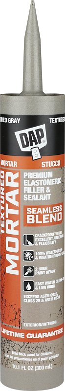 DAP 7079810082 Filler and Sealant, Gray, Paste, 10.1 fl-oz Cartridge