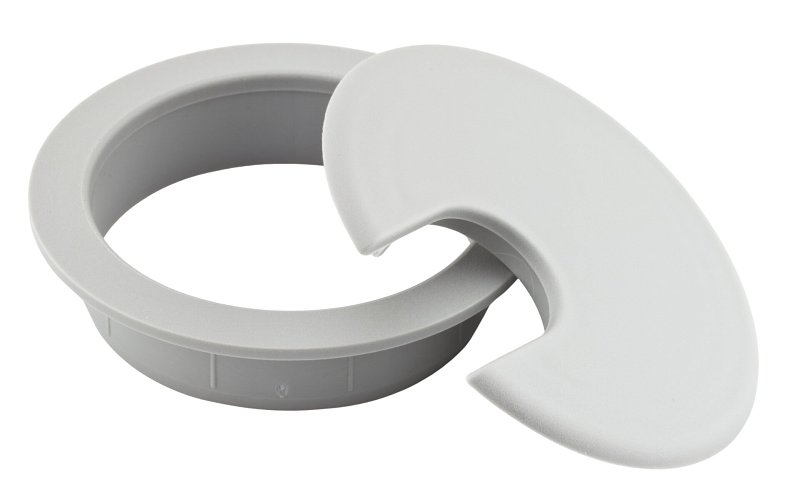 Richelieu BP60030 Round Grommet, Polypropylene, White