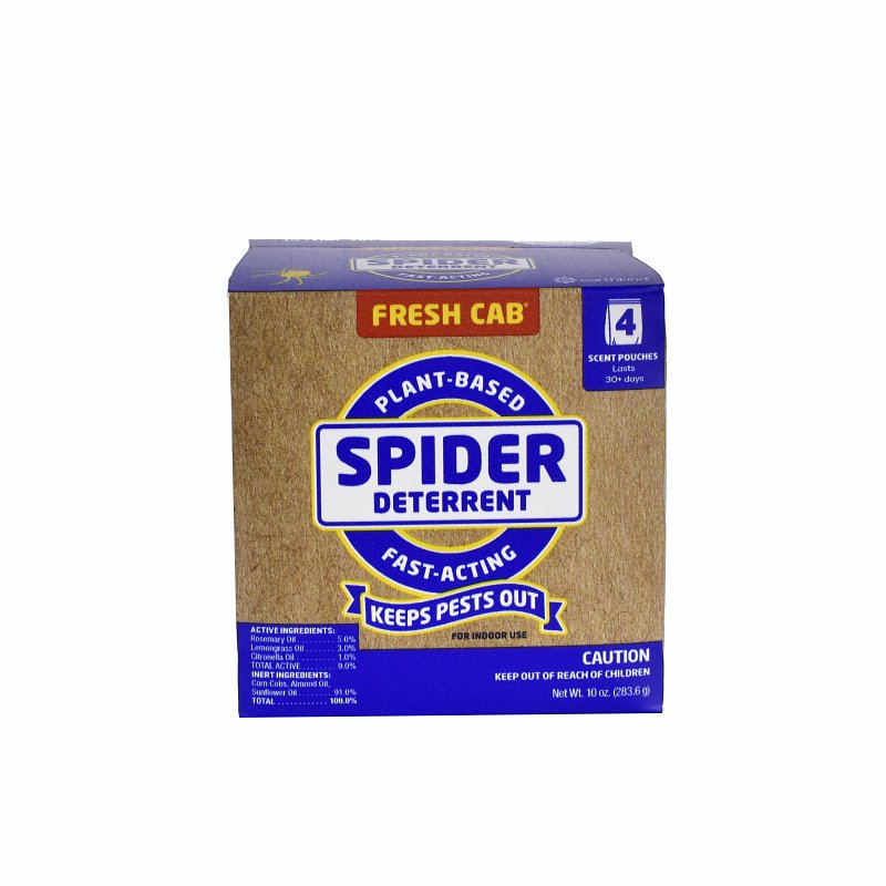 Fresh Cab FC4P6DSPD Spider Deterrent, 10 oz Pouch