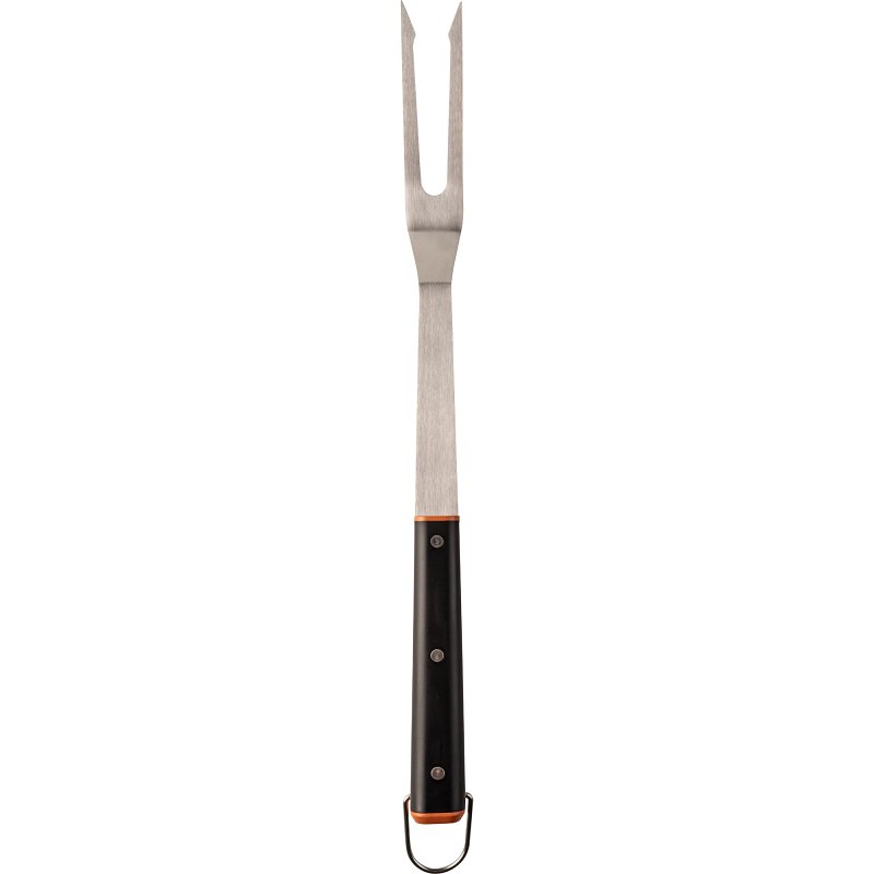 Traeger BAC791 BBQ Fork, 2 in W Blade, Stainless Steel Blade, Stainless Steel, Stainless Steel Handle, 17.13 in OAL