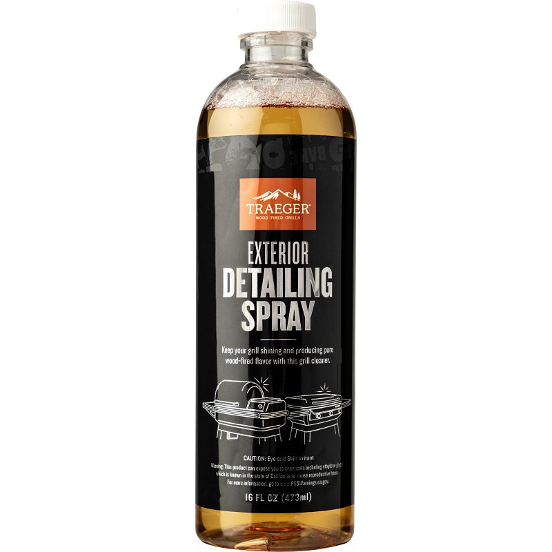 Traeger BAC807 Grill Exterior Detailing Spray, 24 fl-oz Bottle