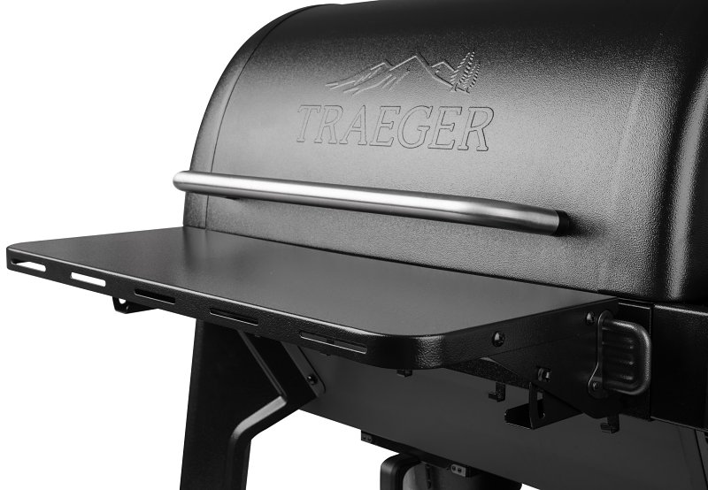 Traeger BAC760 Pop and Lock Front Shelf, Steel, For: Woodridge Grills and PAL Wood Pellet Grills