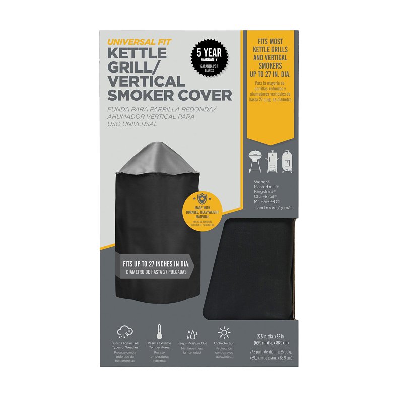Mr. BAR-B-Q 07425NB Cover, 27-1/2 in W, 35 in H, Polyester