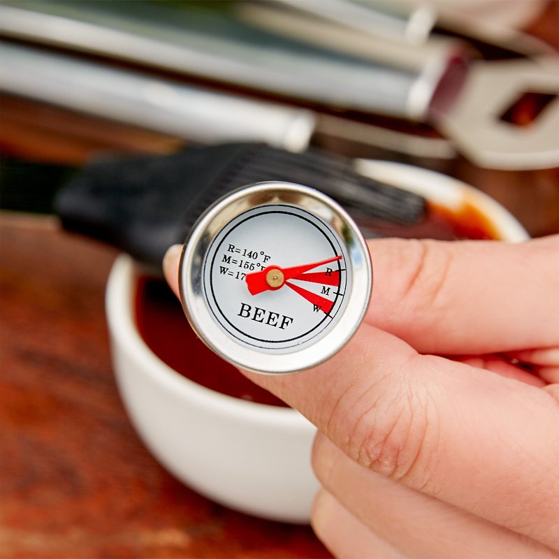 Mr. BAR-B-Q 40146Y Meat Grilling Thermometer, 2/PK