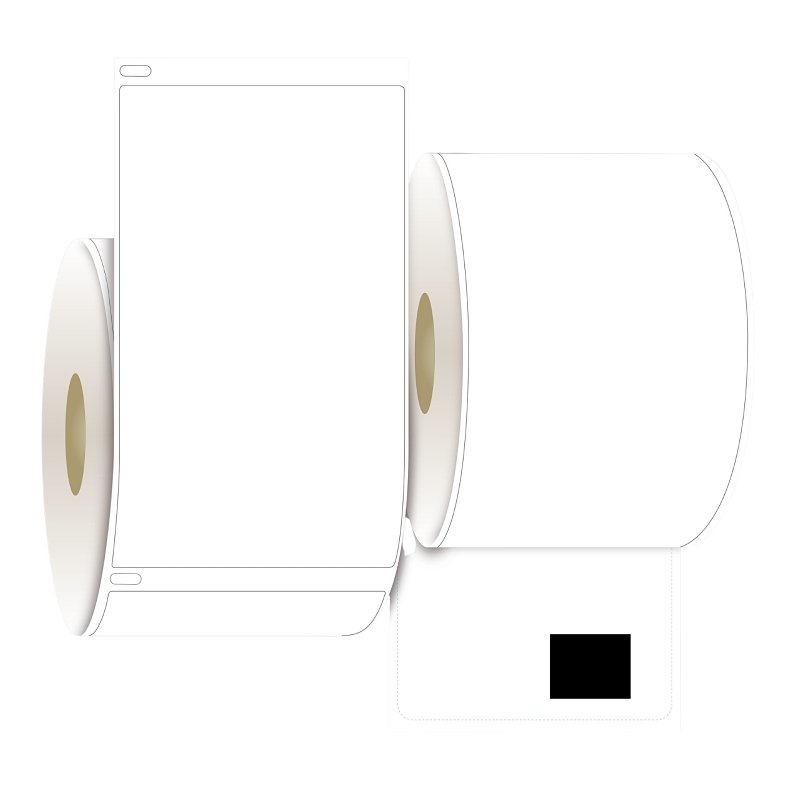 Centurion CCL 4 Custom Color Label, 2-1/8 in L, 3-15/16 in W