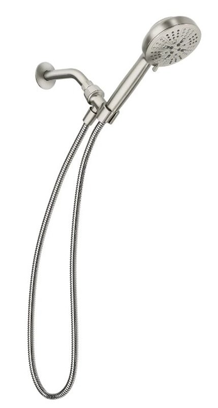 HANDHELD SHOWER 8-FUNC SRBN