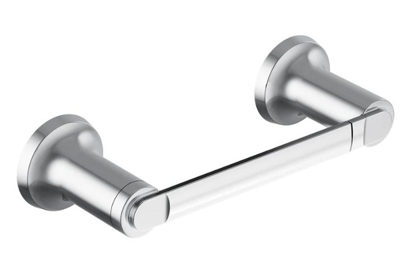 PIVOTING PAPER HOLDER CHROME