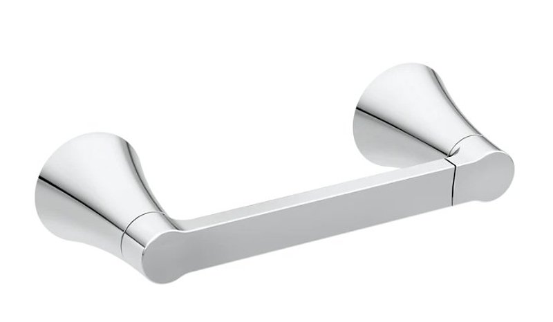 PIVOTING PAPER HOLDER CHROME