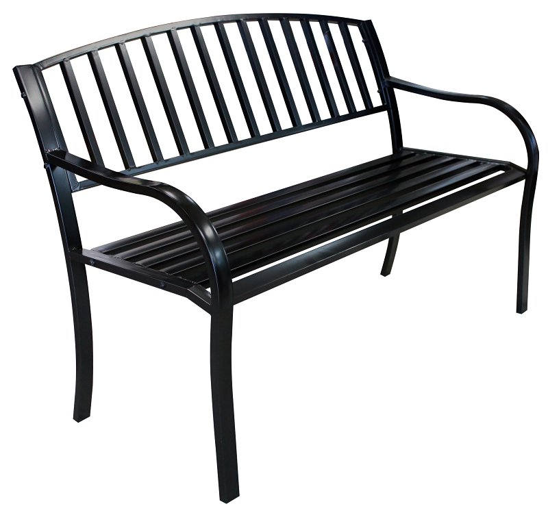 SLATTED BENCH METAL