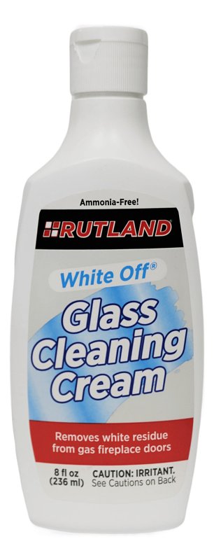 Rutland White Off 565 Glass Cleaning Cream, Paste, Off-White/Tan, Slight Alcohol, 8 fl-oz Bottle