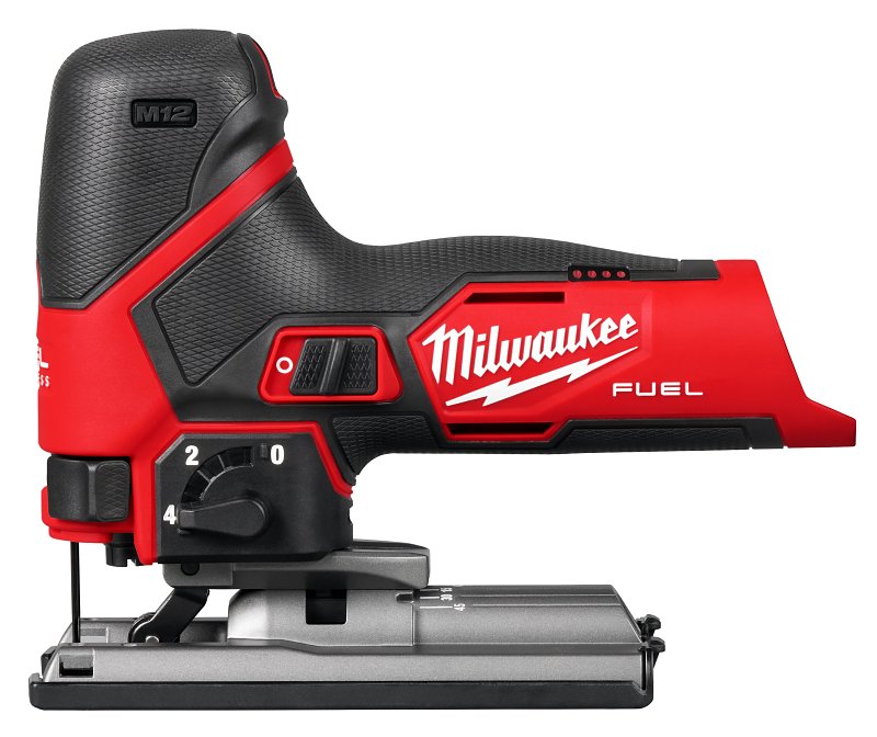 Milwaukee 2545-20 Jig Saw, Tool Only, 12 V, 7/8 in L Stroke, 3000 to 800 spm SPM, 6-Speed