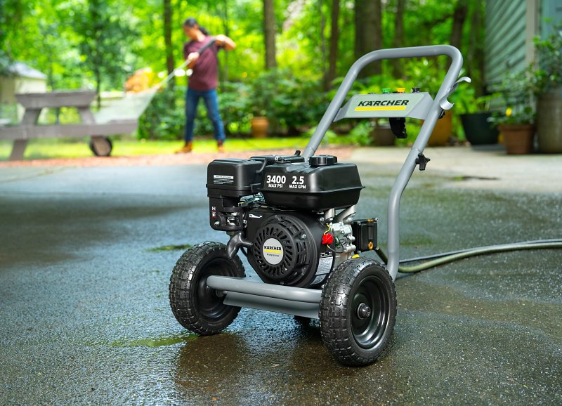 Karcher 1.107-534.0 Gas Pressure Washer, 3400 psi Operating, 2.5 gpm