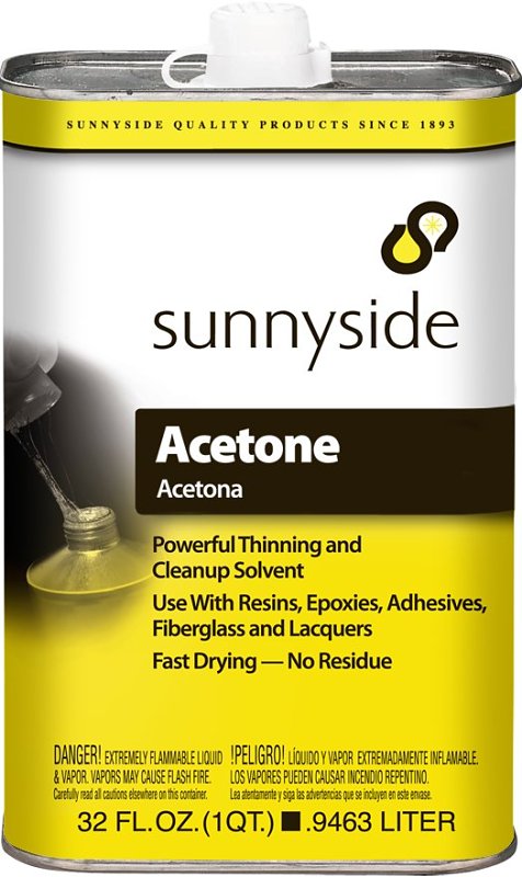 Sunnyside 84032 Paint Thinner, Liquid, Pungent, Clear, 1 qt, Can