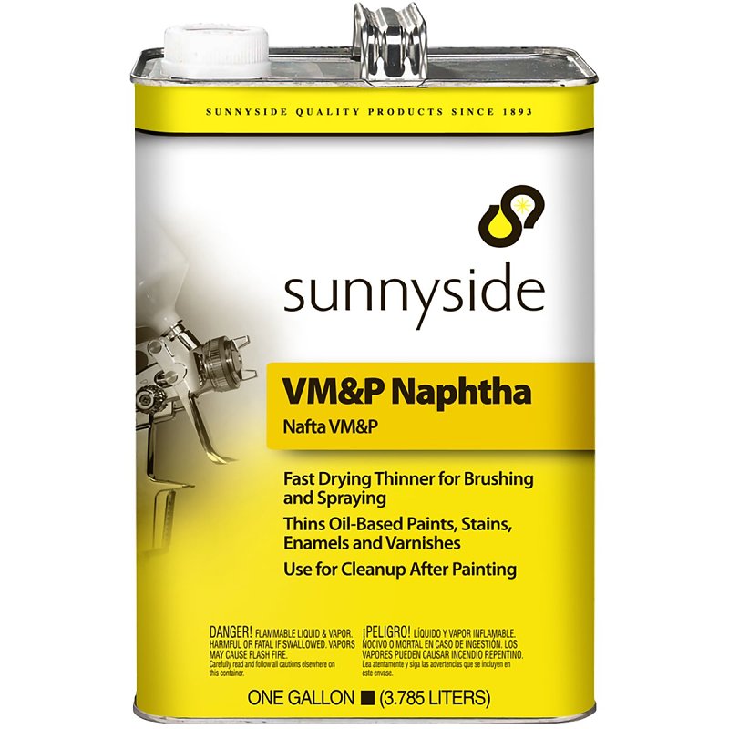 Sunnyside 800G1 Naphtha Thinner, Liquid, Petroleum, Transparent, 1 gal, Can