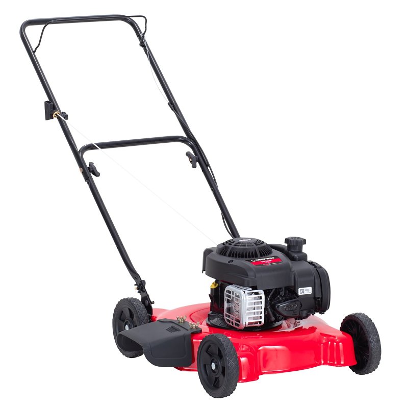 Troy-Bilt 11A-02BT066 Push Drive Lawn Mower, 125 cc Engine Displacement, 20 in W Cutting, Recoil Start