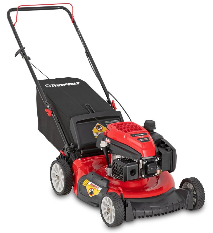 Troy-Bilt TB120 Series 11A-A2C2066 Lawn Mower, 163 cc Engine Displacement, Gas, 21 in W Cutting